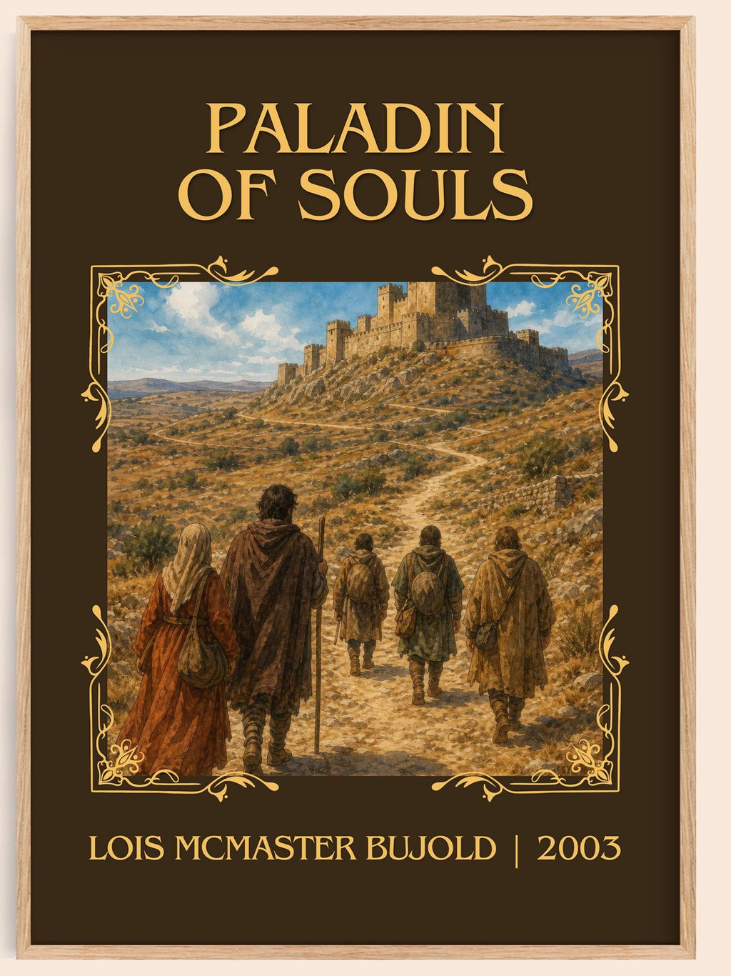 Paladin of Souls Classic Book Art Print by Lois McMaster Bujold – book poster
