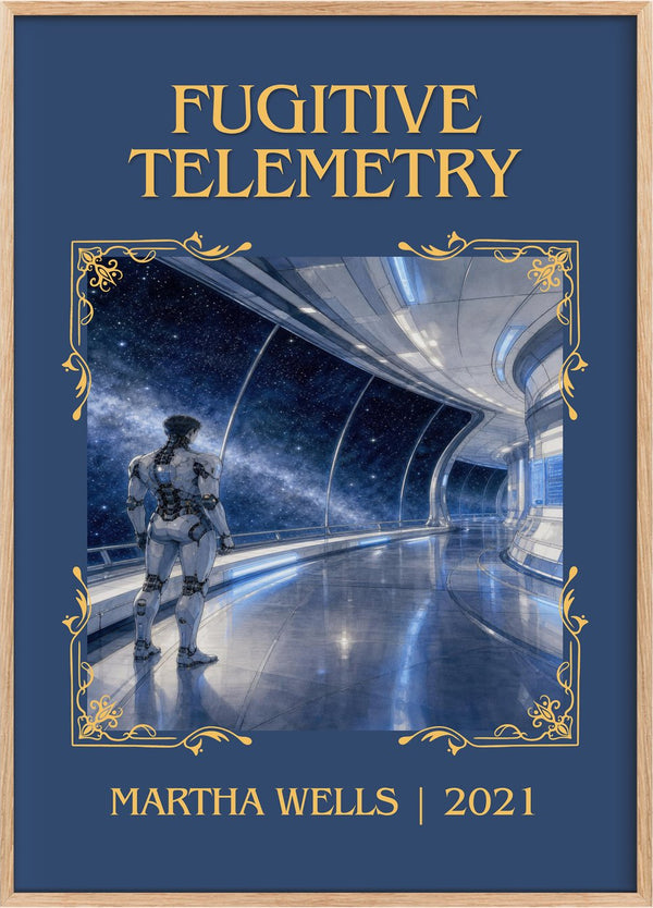 Fugitive Telemetry Classic Book Art Print by Martha Wells