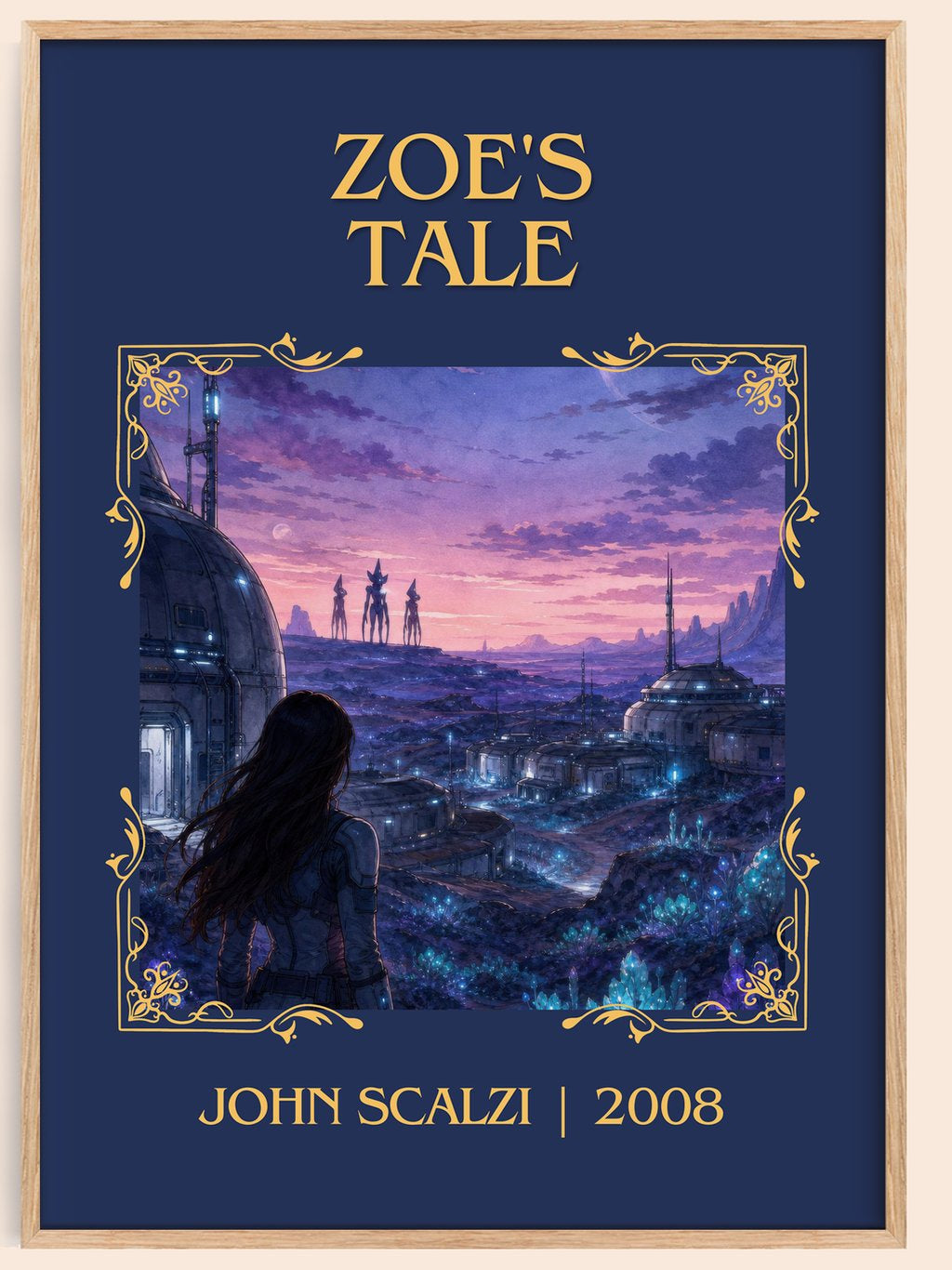 Zoe's Tale Classic Book Art Print by John Scalzi – book poster