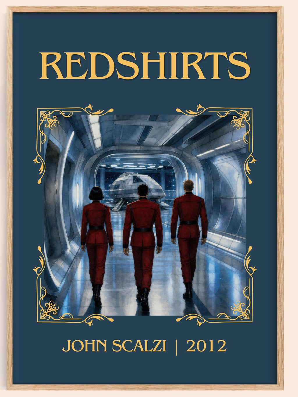 Redshirts Classic Book Art Print by John Scalzi – book poster