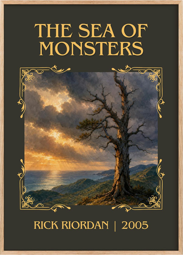 The Sea of Monsters Classic Book Art Print by Rick Riordan