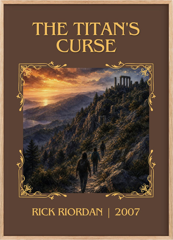 The Titan's Curse Classic Book Art Print by Rick Riordan