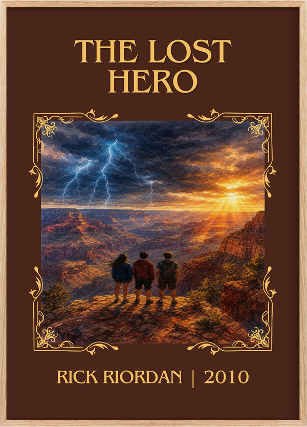 The Lost Hero Classic Book Art Print by Rick Riordan