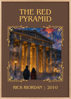 The Red Pyramid Classic Book Art Print by Rick Riordan