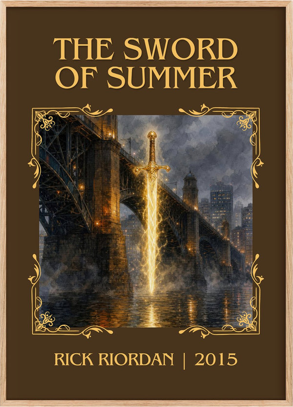 The Sword of Summer Classic Book Art Print by Rick Riordan