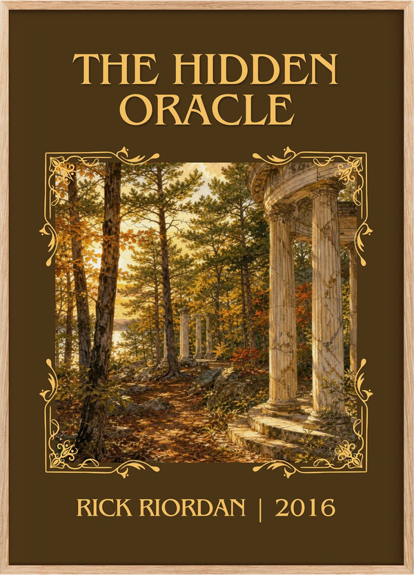 The Hidden Oracle Classic Book Art Print by Rick Riordan