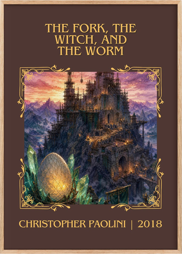 Fork, the Witch, and the Worm Classic Book Art Print by C. Paolini