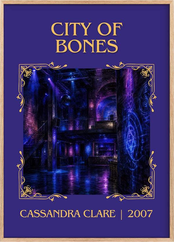 City of Bones Classic Book Art Print by Cassandra Clare