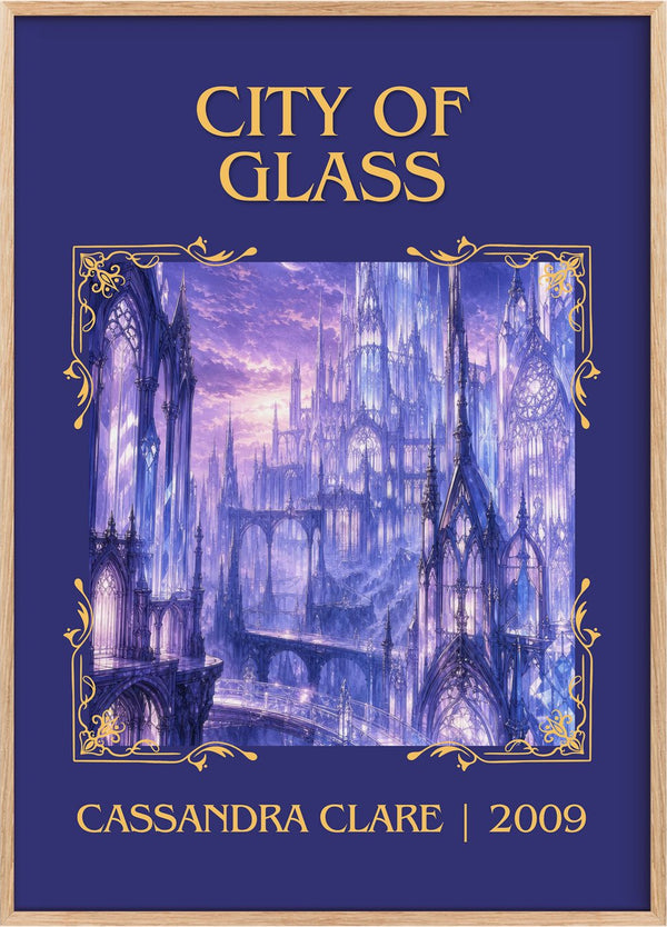 City of Glass Classic Book Art Print by Cassandra Clare
