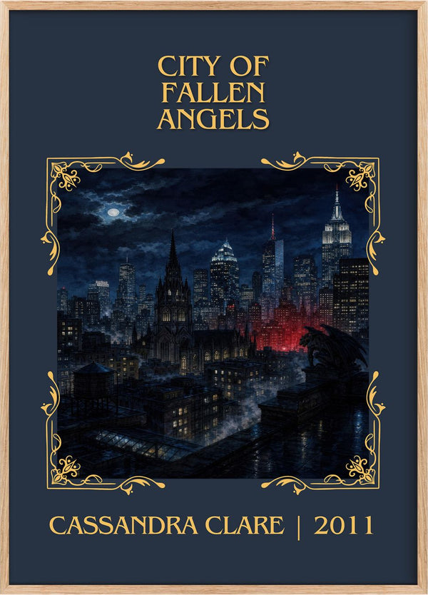 City of Fallen Angels Classic Book Art Print by Cassandra Clare