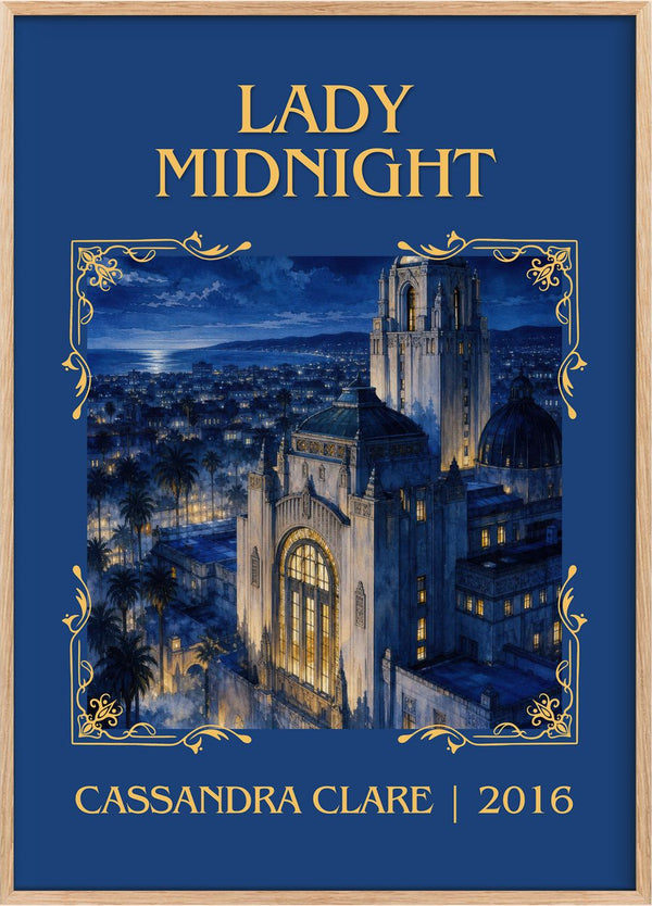Lady Midnight Classic Book Art Print by Cassandra Clare