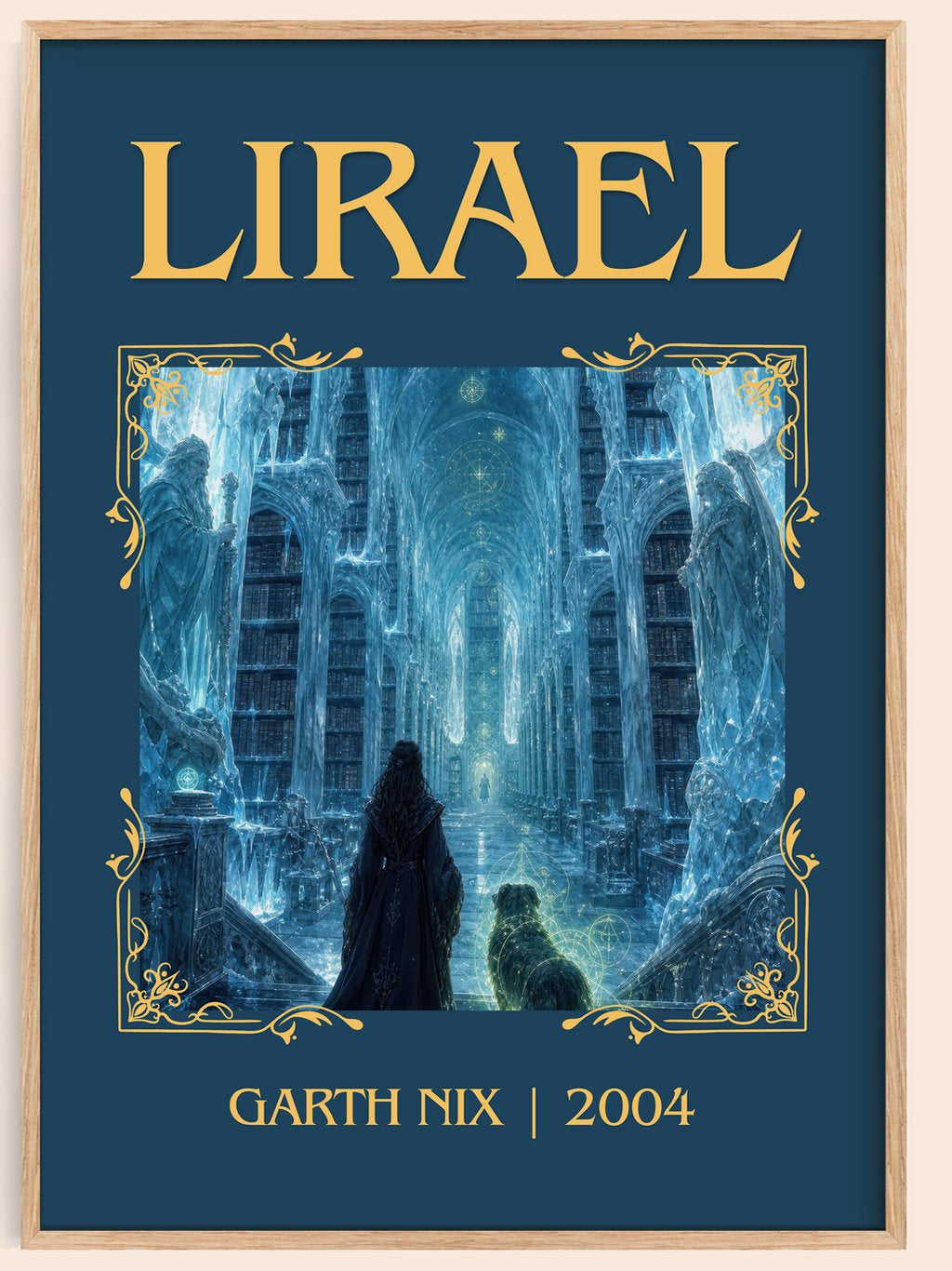 Lirael Classic Book Art Print by Garth Nix – book poster