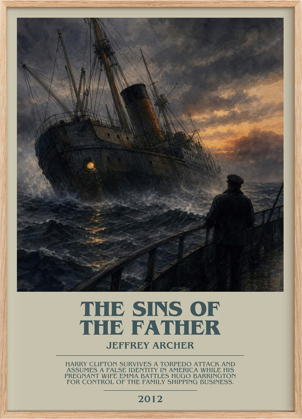 The Sins Of The Father Bookish Wall Art by Jeffrey Archer