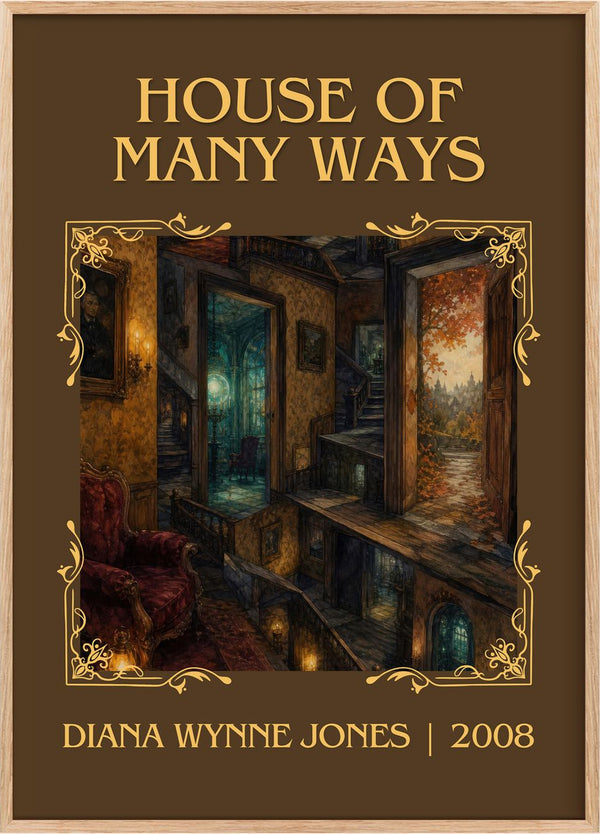 House of Many Ways Classic Book Art Print by Diana Wynne Jones