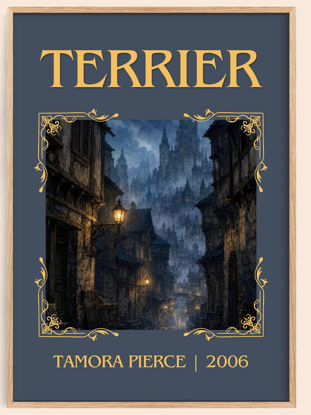 Terrier Classic Book Art Print by Tamora Pierce – book poster