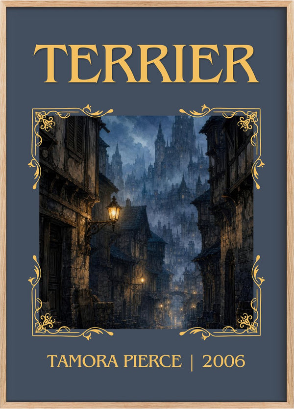 Terrier Classic Book Art Print by Tamora Pierce