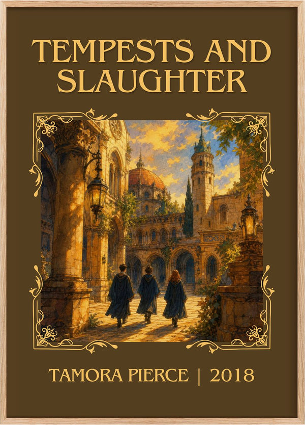Tempests and Slaughter Classic Book Art Print by Tamora Pierce