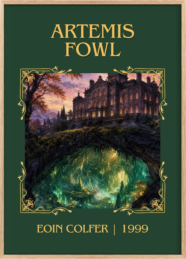 Artemis Fowl Classic Book Art Print by Eoin Colfer