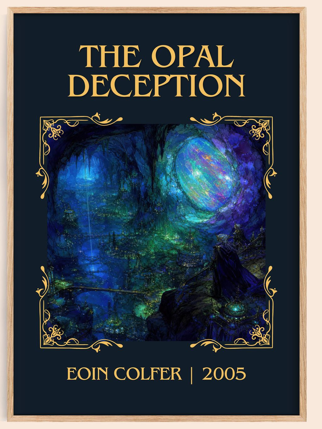 The Opal Deception Classic Book Art Print by Eoin Colfer – book poster