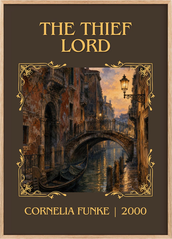 The Thief Lord Classic Book Art Print by Cornelia Funke