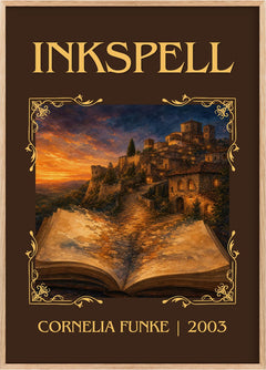Inkspell Classic Book Art Print by Cornelia Funke