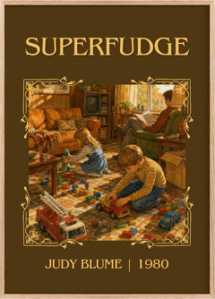 Superfudge Classic Book Art Print by Judy Blume