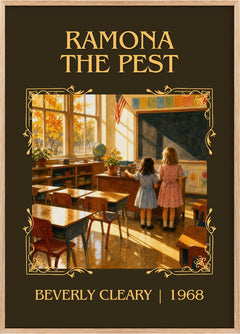 Ramona the Pest Classic Book Art Print by Beverly Cleary