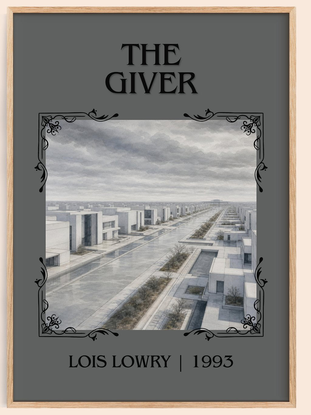 The Giver Classic Book Art Print by Lois Lowry – book poster