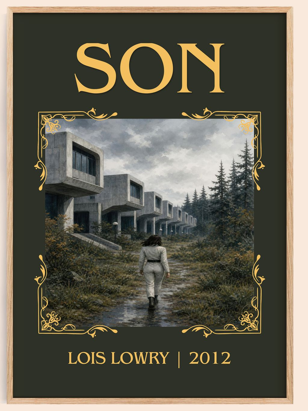 Son Classic Book Art Print by Lois Lowry – book poster