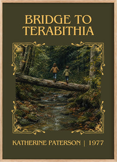 Bridge to Terabithia Classic Book Art Print by Katherine Paterson