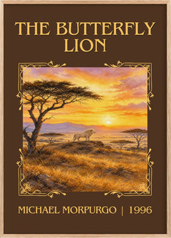 The Butterfly Lion Classic Book Art Print by Michael Morpurgo