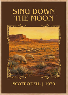 Sing Down the Moon Classic Book Art Print by Scott O'Dell