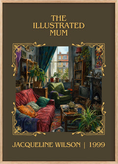 The Illustrated Mum Classic Book Art Print by Jacqueline Wilson