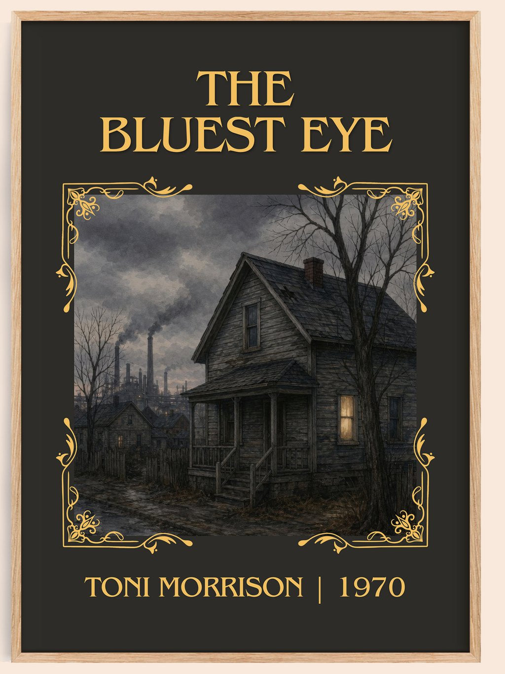 The Bluest Eye Classic Book Art Print by Toni Morrison – book poster