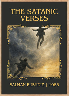 The Satanic Verses Classic Book Art Print by Salman Rushdie