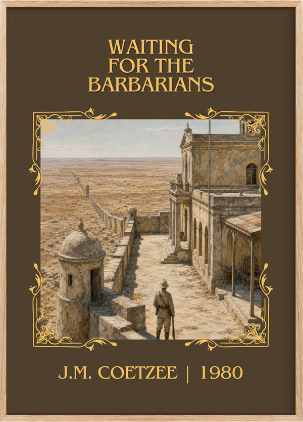 Waiting for the Barbarians Classic Book Art Print by J.M. Coetzee