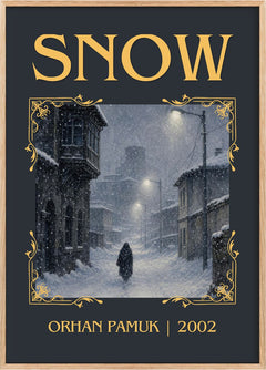 Snow Classic Book Art Print by Orhan Pamuk
