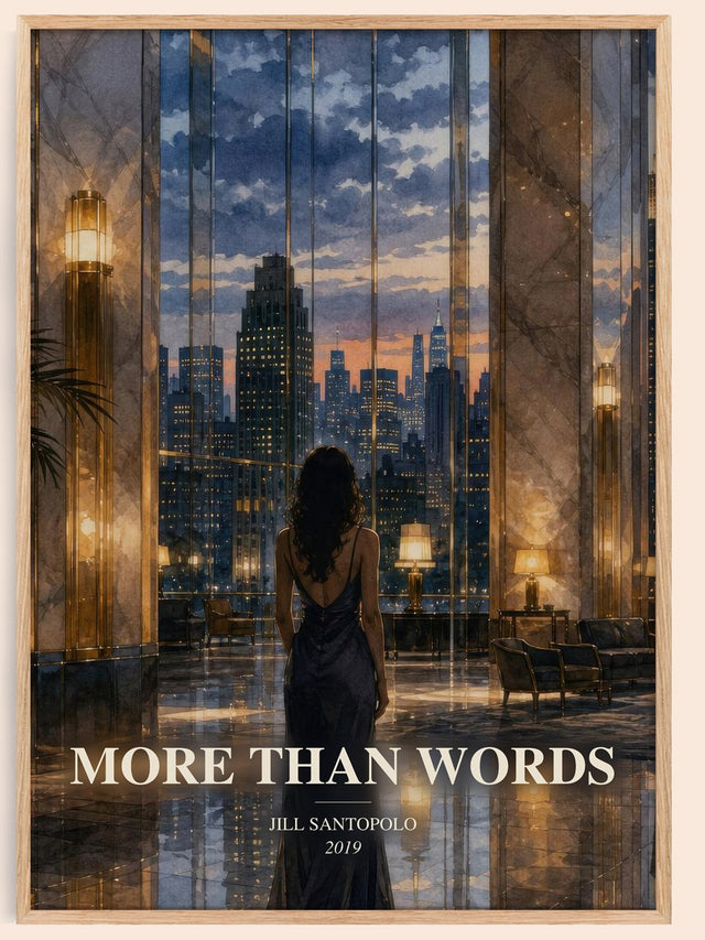 More Than Words Book Watercolour Illustration by Jill Santopolo