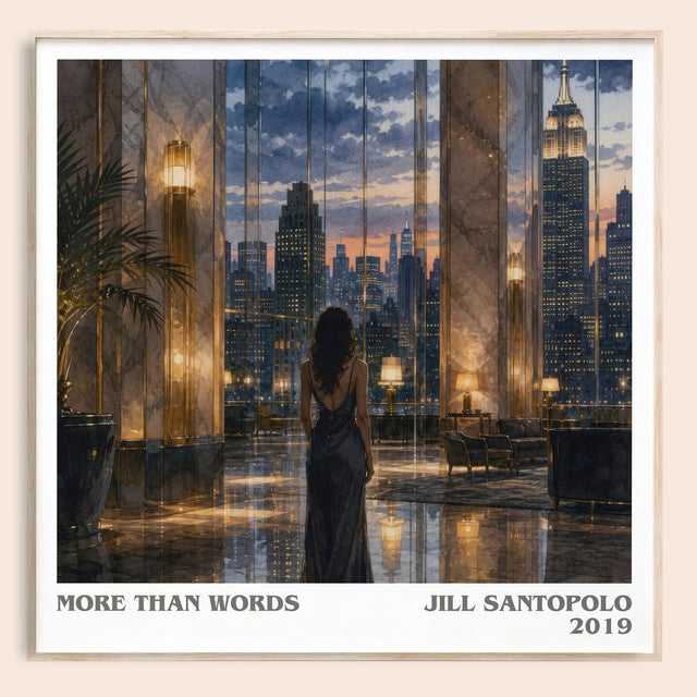 More Than Words Literary Art Print by Jill Santopolo