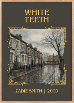 White Teeth Classic Book Art Print by Zadie Smith