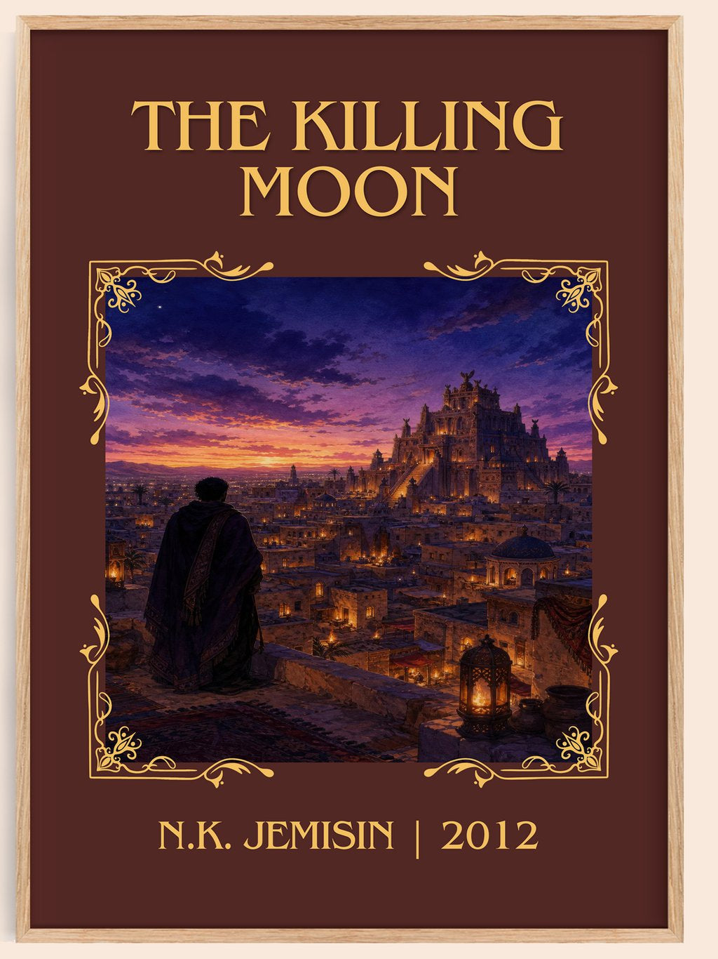 The Killing Moon Classic Book Art Print by N.K. Jemisin – book poster