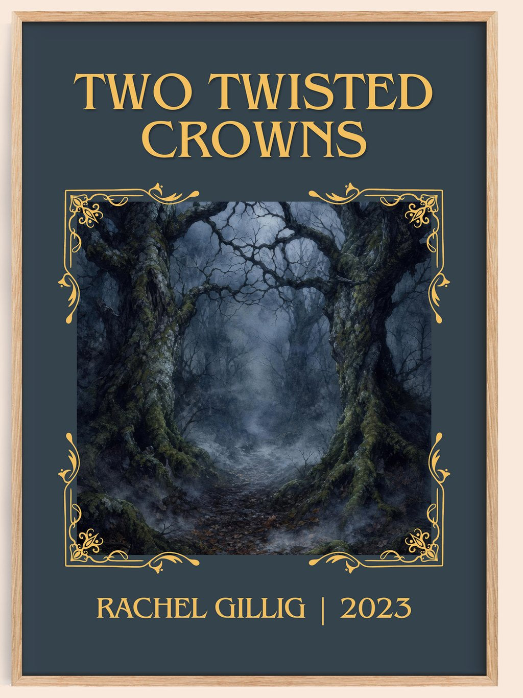 Two Twisted Crowns Classic Book Art Print by Rachel Gillig – book poster