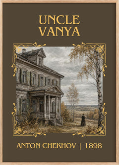 Uncle Vanya Classic Book Art Print by Anton Chekhov