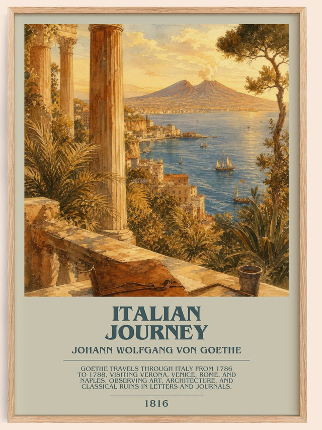 Italian Journey Bookish Wall Art by Johann Wolfgang Von Goethe