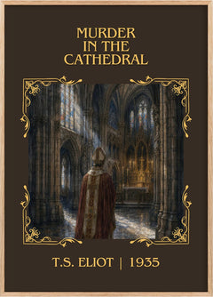 Murder in the Cathedral Classic Book Art Print by T.S. Eliot
