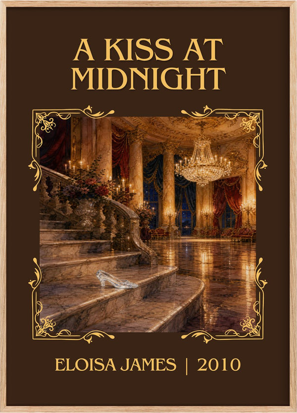 A Kiss at Midnight Classic Book Art Print by Eloisa James