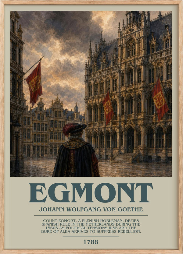 Egmont Bookish Wall Art by Johann Wolfgang Von Goethe