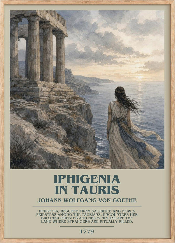 Iphigenia In Tauris Bookish Wall Art by Johann Wolfgang Von Goethe