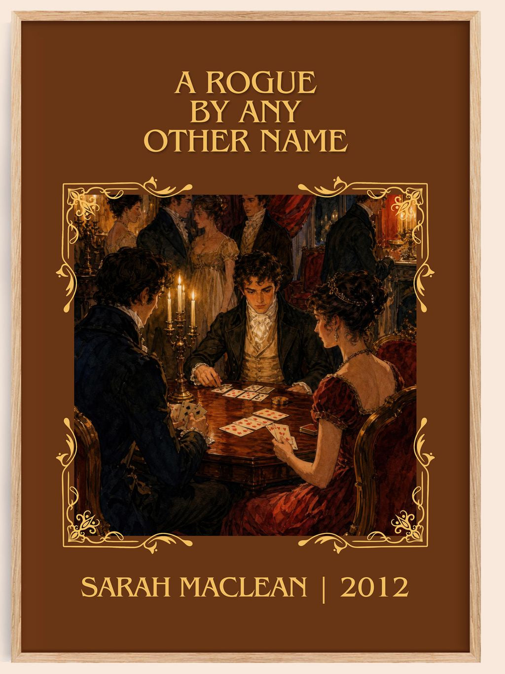 A Rogue by Any Other Name Classic Book Art Print by Sarah MacLean – book poster