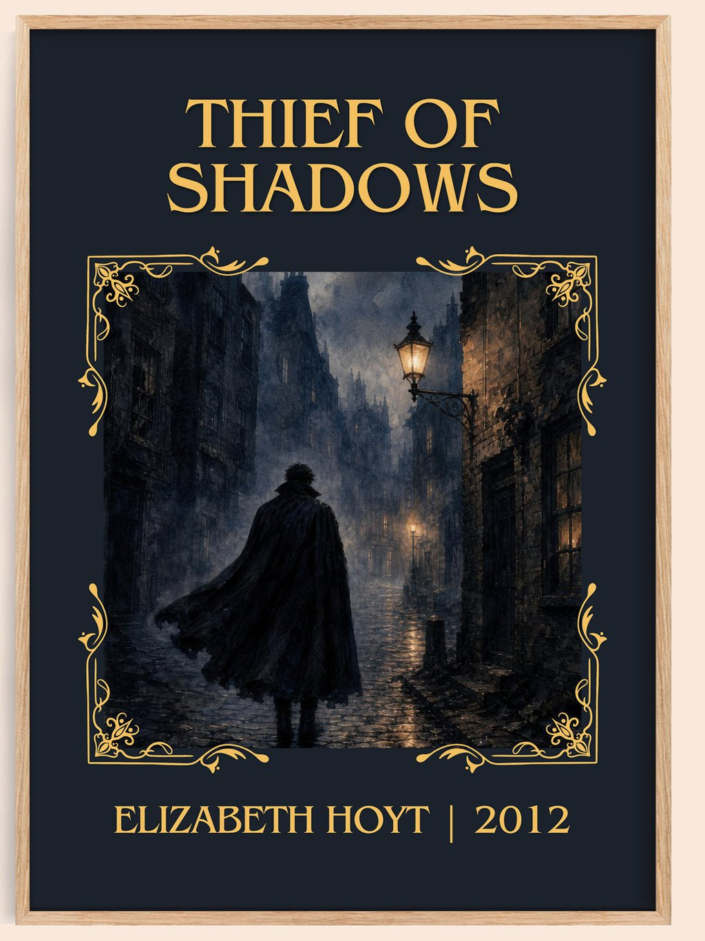 Thief of Shadows Classic Book Art Print by Elizabeth Hoyt – book poster
